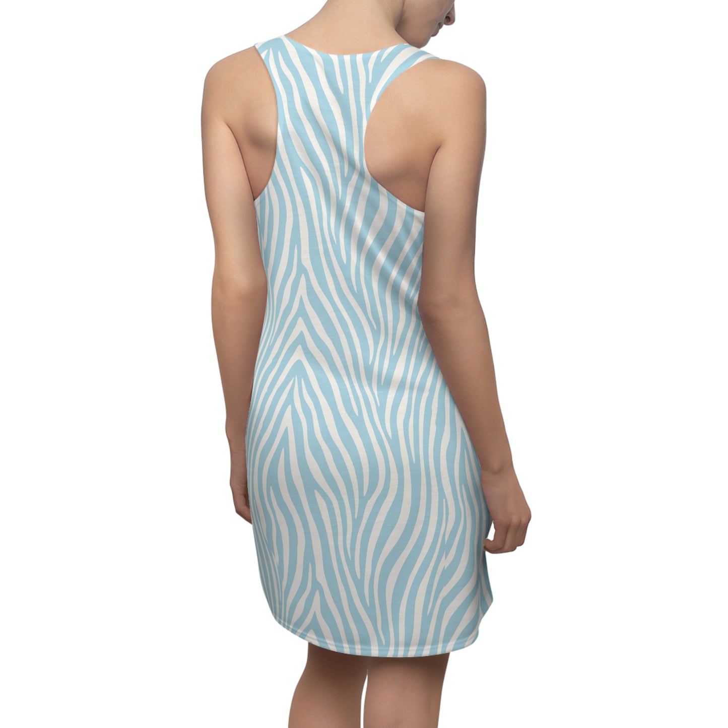 Blue Zebra Racerback Dress