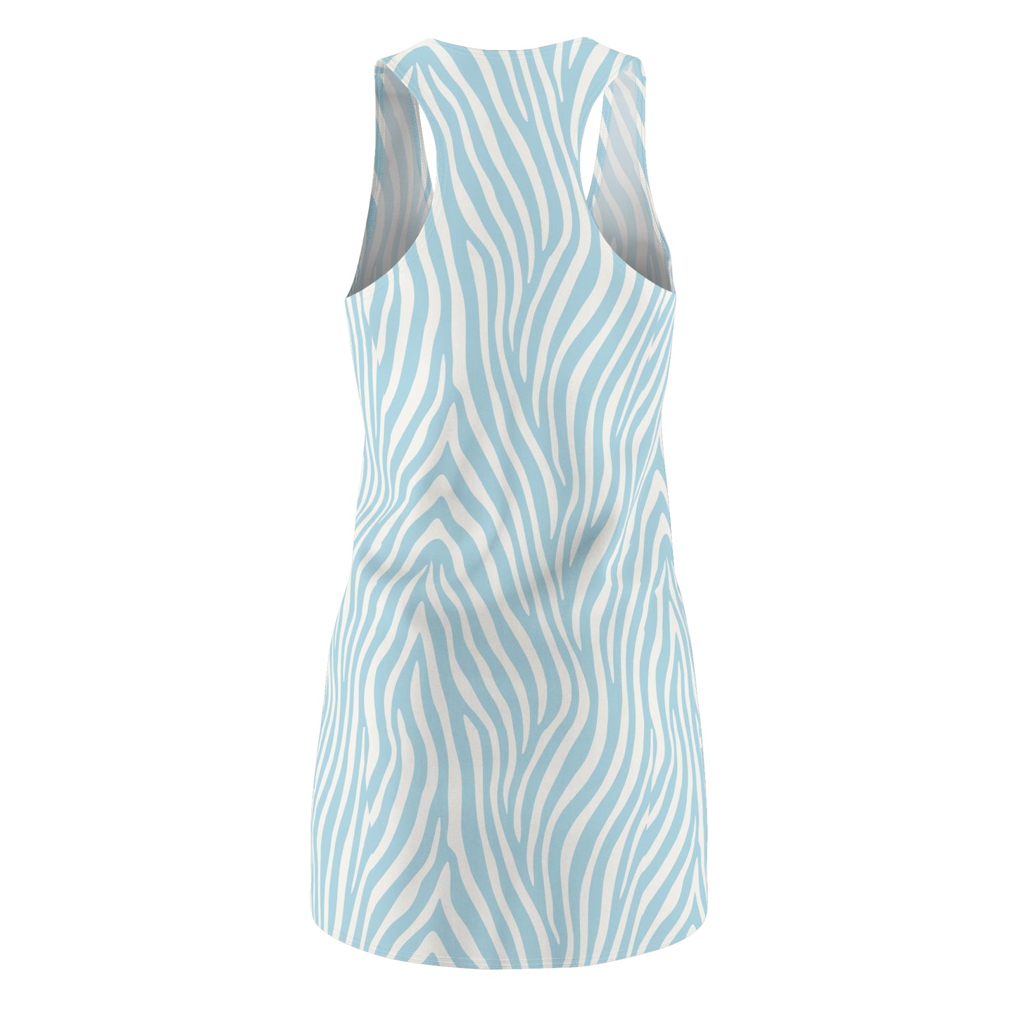 Blue Zebra Racerback Dress