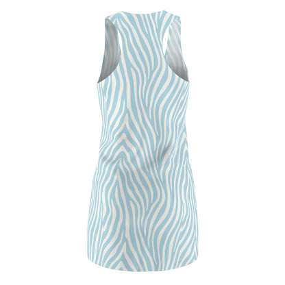 Blue Zebra Racerback Dress