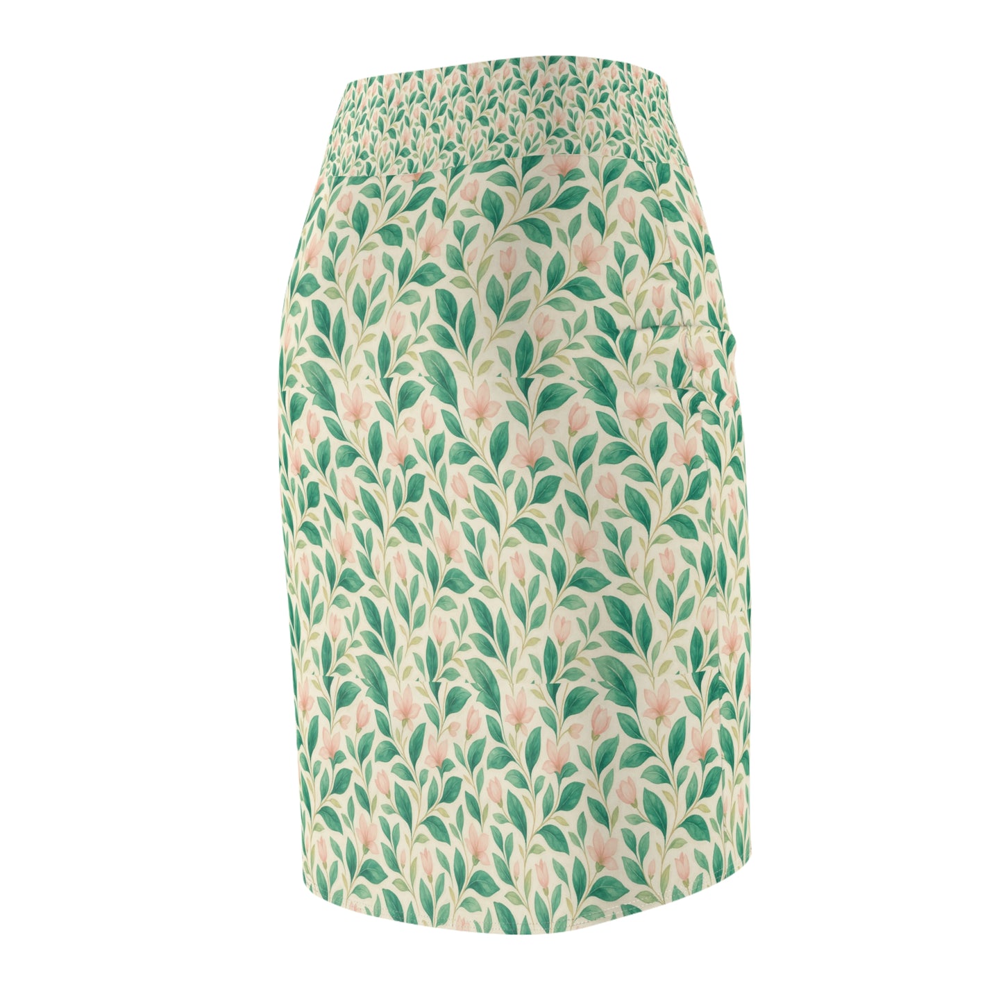 Floral Women's Pencil Skirt, Elegant Skirt for Work, Spring Fashion, Perfect Gift for Her, Stylish Office Wear, Versatile Day-to-Night [...]