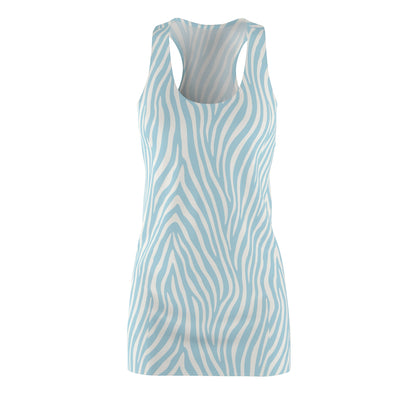 Blue Zebra Racerback Dress